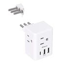 Italy Travel Power Adapter, 3 Prong