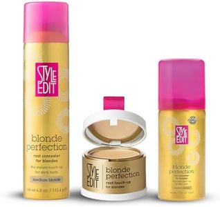 Style Edit Medium Blonde Full Size, Travel Size Concealer, and Touch Up Powder