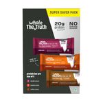 The Whole Truth - High Protein All in One 20g Protein Bar - Pack of 5 x 67g each - - No Preservatives - No Artificial Flavours - All Natural