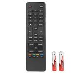 HTR-A18M Remote Control Compatible With Haier TV 32D3000 55D3550 65D3550 40D3500M 48D3500 LE32M600M20 LE32F32200 LE24M600M80 LE24F33800 LE32M600M80 LE58F3281 LE39F32800 LE39M600M80 LE48M600M80 LE50M600M80 LE55M600M80 LE55F32800 Replacement Controller With Batteries