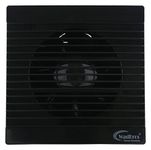 WADBROS 25-Watts Window or Glass Exhaust Fan (Black)