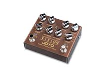 JOYO R-09 Vision Multi-effect Guitar Pedal Nine Effects Dual Channel Modulation Pedal Support Stereo Input & Output True Bypass Multi-pedal