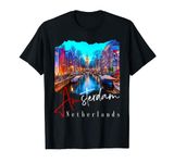 Amsterdam At Night - Netherlands / Holland - Amsterdam T-Shirt