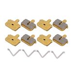 4 Pair Bicycle Disc Brake Pads for M355 M446,Full Metallic Disc Brake Pads for Mountain Bike,Compatible with 10/12/14 Inch Electric Driving Brake Pads