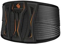 Shock Doctor Adult Ultra Back Support Sleeve, Adults, Schulterbandage Ultra Rückenstütze, Black - Black