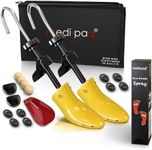 Medipaq Adjustable High Heel Shoe Stretchers with Stretching Spray - Plastic Shoe Trees for Women (UK Sizes 3-8), Cedar Balls & Storage Bag