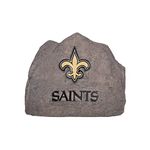 NFL New Orleans Saints Team Logo Faux Rock Lawn Decor Garden StoneTeam Logo Faux Rock Lawn Decor Garden Stone, Team Color, One Size