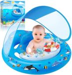 Baby Pool Float with Canopy UPF50+ 