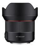 Samyang 14mm F2.8 AF Wide Angle Full Frame Auto Focus Lens for Canon EF (SYIO14AF-C)