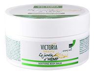 Victoria Beauty Jardin D' Hemp Cream for Body, Hands and Feet - Rich Butter Lotion Moisturiser with Hemp Oil, Urea and Vitamin B5 for Dry, Sensitive, and Atopic Skin - for Men and Women, 200 ml