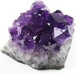 Nvzi Amethyst Crystals, Amethyst Cluster, Amethyst Clusters for Witchcraft, Amathesis Crystal, Raw Amethyst, Natural Amethyst Geode Cave Crystals and Healing Stones(50g)