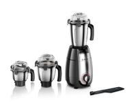 Bosch TrueMixx Pro MGM8836MIN 1000 Watt 3 Jar 100% Copper Ball Bearing Motor with 5 years Warranty Mixer Grinder, (Black)