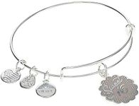 Alex and Ani Celebrate Sweet 16 Bracelet, One Size, Brass,