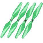 Master Airscrew Upgrade Propellers for 3DR Solo with Built-in Nut - Green, 4 pcs