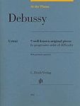 At the Piano - Debussy: 9 well-known original pieces - Piano - Score - (HN 1815): 9 well-known original pieces in progressive order of difficulty with practical comments