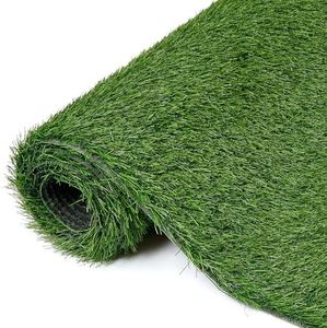 TAPISO Canyoo Gazon Synthétique Extérieur au Mètre Tapis Gazon Pelouse Artificielle Terrasse Balcon Jardin Vert Résistant aux Intempéries Épaisseur 30 mm 300 x 300 cm