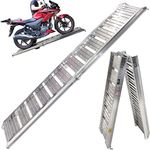 Black Pro Range B5383 Aluminium Folding Motorcycle Loading Ramp