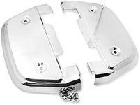 Chrome Passenger Footboard Covers for Harley Street Bob FXDB/Road Glide FLTRX/Tour Glide Classic FLTC/Street Glide FLHX