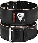 RDX Weight Lifting Belt for Men Women, IPL USPA Approved, 6mm Thick 100% Leather, 4” Powerlifting Back Support, Squat Deadlift Bodybuilding Exercise Fitness Gym Workout Strength Training up to 700 LBS