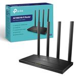 TP-Link Archer C80 AC1900 MU-MIMO Dual Band Wireless Gaming Router, Wi-Fi Speed Up to 1300 Mbps/5 GHz + 600 Mbps/2.4 GHz, Supports Parental Control, Guest Wi-Fi