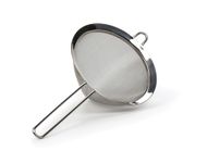 RSVP International Endurance Kitchen Collection, Stainless Steel Fine Mesh Conical Sieve/Colander, Multi-Purpose for Cooking, Baking, Loose Leaf Tea, Bar Strainer Cocktails, 7-Inch
