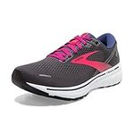 Brooks Women's Ghost 14 Running Shoe, Pearl Black Pink, 8.5 UK