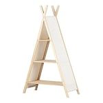 South Shore Furniture 100388 Sweedi Teepee Shelving Unit-Natural Cotton and Pine