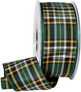 Morex Ribbon 975 Edinburgh, 1.5 inches by 27 Yards, Irish National