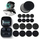 Cauliflower Ear Magnets | 8 Magnets + 8 Compression Reduction Discs Included. Cauliflower Ear Draining Kit for Treatment and Protection Against Scarring