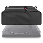 Kingshion Turntable Dust Cover, Record Player Protective Case, Dust and Scratch Proof, Compatible with SL-Q300/SL-B250 /SL-B260/SL-BD20/SL-BD27/SL-BD35/SLD-20/SL-PC11/SL1200/SL1210 Pioneer PLX 1000