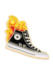 IronPatch Converse Shoe Pin | Enamel Pin | Lapel Pin | Brooch | for Jackets, Shirts, Backpacks | Metal Pin | Chucks Gold