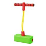 "Foam Pogo Jumper Stick for Kids Bungee Toys for 3-12 Boys Girls Indoor Outdoors Green "