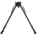 CYBERDAX 13-27 Inch Swivel Tactical Pivot Rifle Bipod Long Range shooting with Built-in Podlock