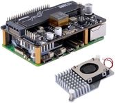 GeeekPi P33 M.2 NVME M-Key PoE+ Hat for Raspberry Pi 5, with Official Raspberry Pi 5 Active Cooler, Support M.2 NVMe SSD 2230 2242 2260 2280