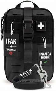 MY MEDIC MyFAK PRO Ifak First Aid Kit - 140 Life Saving Trauma and Medical Items - HSA FSA Eligible Survival Kit for Camping or Your Car - Black