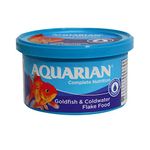 AQUARIAN Complete Nutrition Goldfish Food Flakes, 25g