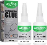 Jue Fish Glue, 2024 New Welding High-Strength Oily Glue, Powerful Universal Glue, Strong Adhesion Multifunctional Jue Fish Glue for Metal, Wood, Ceramics, Leather, Glass (2)