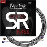 Dean Markley SR2000 Stainless Steel Bass Guitar Strings 4 String Set, 46-102 Medium Light 4 String Bass Guitar, Silky Smooth Bass Strings with Long Lasting and Full Tone, Made in the USA