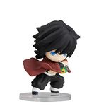 Chibi Masters Bandai Giyu Tomioka Demon Slayer Figure | 8cm Tomioka Anime Figure From Demon Slayer Anime And Manga | Collectable Anime Merch Figures Make Great Anime Gifts