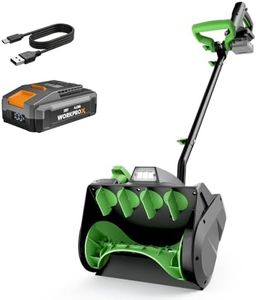 WORKPROX Cordless Snow Shovel, 13-Inch, 20V Battery Included