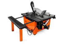 VOLTZ VZ-TS8 1200W Wood Corded Electric Table Saw 5000 Rpm Portable Steel Body Structure With 24 & 60 Teeth Blades TableSaw