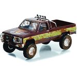 Greenlight 44965-F Hollywood Special Edition - Fall Guy Stuntman Association - 1982 GMC K-2500 Sierra Grande Wideside (Dirty Version) 1:64 Scale