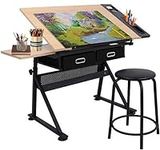 BBBuy Drafting Table Drawing Desk A