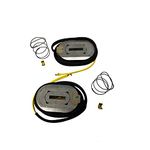 RUNNINGAXLES 2 x 12-1/4" Electric Brake Magnet for up to 10,000lb Trailer Brakes, Replacement Brake Magnet Sets with Necessary Retainer Clips and Coil Springs RA_77M-1210