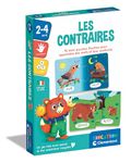 Clementoni - Éducation - Les Contraires - Casse-Tête Éducatifs - Activités D'Association et d'Observation - Développement Pour les Tout-Petits - De 2 à 4 Ans - Français - 52789