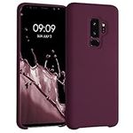kwmobile Case Compatible with Samsung Galaxy S9 Plus Case - TPU Silicone Phone Cover with Soft Finish - Magenta Purple