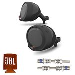 JBL Cruise PWSSPKCRUISEAM Waterproof Bluetooth Handlebar Speaker Kit with Bolt Kit Compatible with Harley