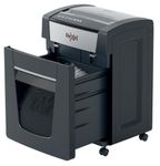 Rexel P420+ Cross Cut Paper Shredder, Shreds 22-20 Sheets (70-80 gsm) At Once, P4 Security Level, Jam-Free Technology, Office Use, 30 Litre Pull-Out Bin, Black, Momentum Range, 2021420X
