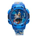 Sonic, The Hedgehog Digital Flashing LCD Watch (SNC4293MAC)