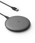 Anker Wireless Charger, PowerWave Pad for Samsung, Qi-Certified 10W Max for iPhone 13/13 Pro/12/11/SE 2020/AirPods/Galaxy S20 (No AC Adapter, Not Compatible with MagSafe Magnetic Charging)